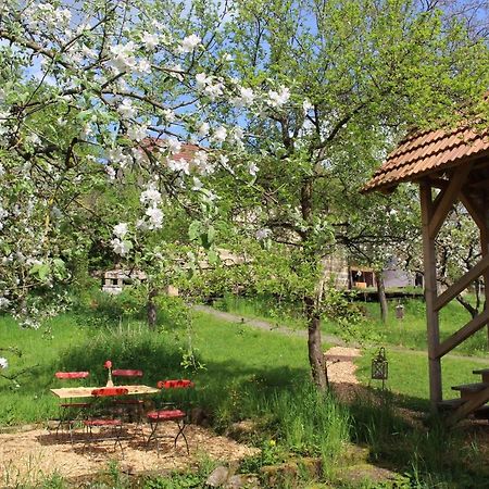 Ferienwohnung Koppelblick Pfarrweisach Dış mekan fotoğraf