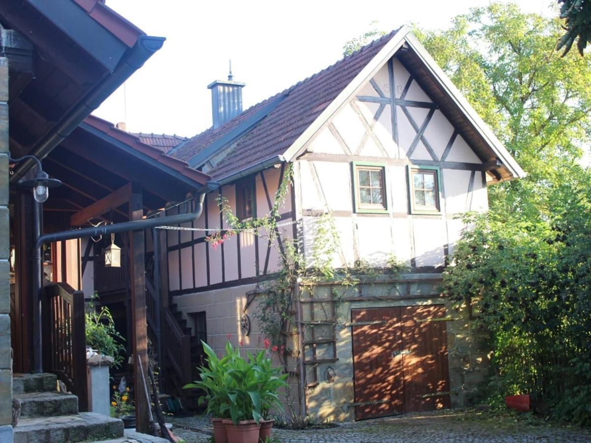 Ferienwohnung Koppelblick Pfarrweisach Dış mekan fotoğraf