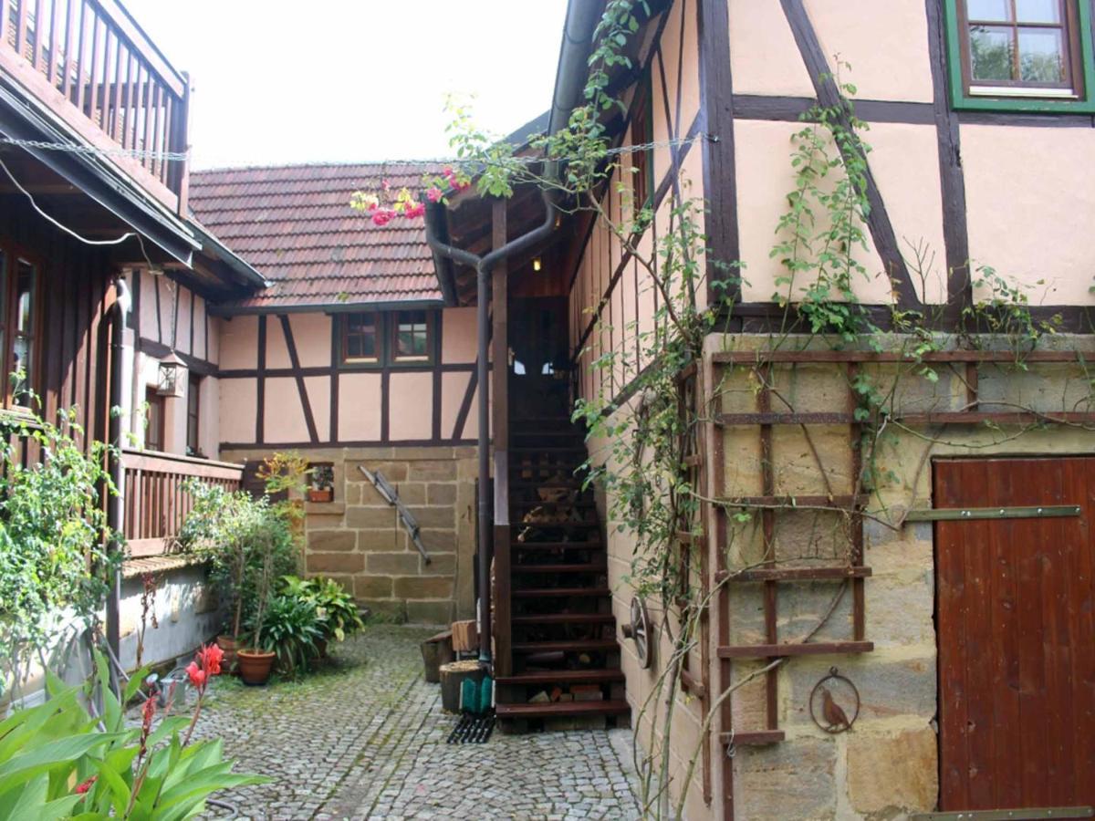 Ferienwohnung Koppelblick Pfarrweisach Dış mekan fotoğraf